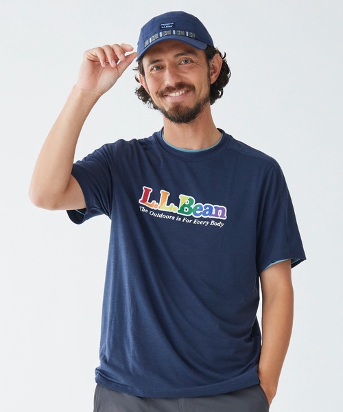 L.L.Bean(エルエルビーン)の「エブリデイ・サンスマート・ティ、半袖 グラフィック ジャパン・フィット(Tシャツ/カットソー・メンズ・ダークネイビー/クリーム/ネイビー系/ブルーグリーン/ブラック系/ブルー系・SMALL/MEDIUM/LARGE/X-LARGE/XX-LARGE)」の12枚目の写真