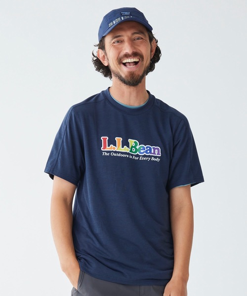 L.L.Bean(エルエルビーン)の「エブリデイ・サンスマート・ティ、半袖 グラフィック ジャパン・フィット(Tシャツ/カットソー・メンズ・ダークネイビー/クリーム/ネイビー系/ブルーグリーン/ブラック系/ブルー系・SMALL/MEDIUM/LARGE/X-LARGE/XX-LARGE)」の13枚目の写真
