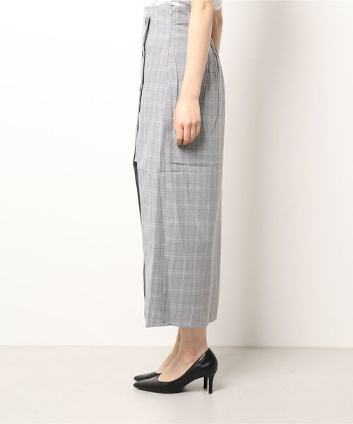 abc une face(アーベーセーアンフェイス)の「ラップスリットロングスカート(スカート・レディース・ブラック/ベージュ/ブラック系その他/ブラック系その他2・FREE)」の18枚目の写真