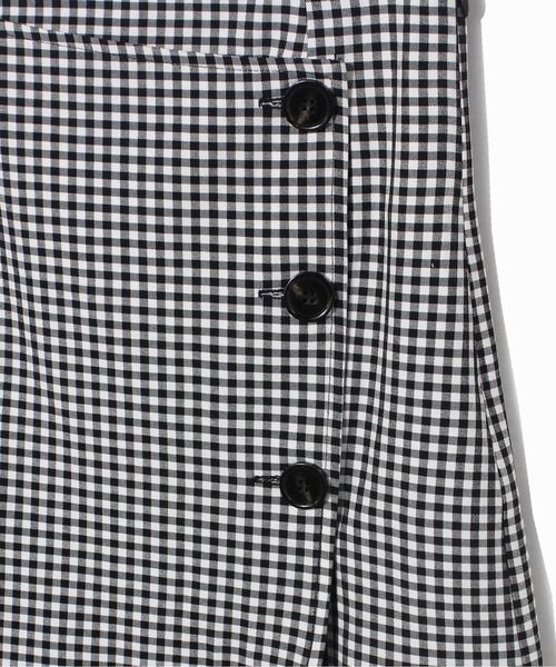 abc une face(アーベーセーアンフェイス)の「ラップスリットロングスカート(スカート・レディース・ブラック/ベージュ/ブラック系その他/ブラック系その他2・FREE)」の12枚目の写真