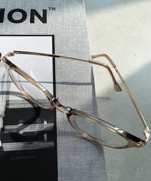 DouDou(ドゥドゥ)の「メガネ(メガネ・レディース・ブラウン/グレー・FREE)」の9枚目の写真