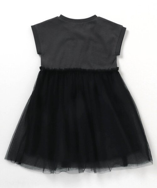 BREEZE（ブリーズ）の「チュールワンピース（ワンピース・キッズ・チャコール/イエロー/ミント/ラベンダー・140/80/120/130/90/100/110）」の8枚目の写真