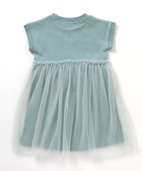 BREEZE（ブリーズ）の「チュールワンピース（ワンピース・キッズ・チャコール/イエロー/ミント/ラベンダー・140/80/120/130/90/100/110）」の9枚目の写真
