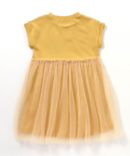 BREEZE（ブリーズ）の「チュールワンピース（ワンピース・キッズ・チャコール/イエロー/ミント/ラベンダー・140/80/120/130/90/100/110）」の6枚目の写真