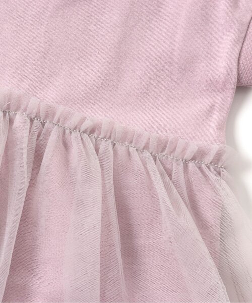 BREEZE（ブリーズ）の「チュールワンピース（ワンピース・キッズ・チャコール/イエロー/ミント/ラベンダー・140/80/120/130/90/100/110）」の13枚目の写真