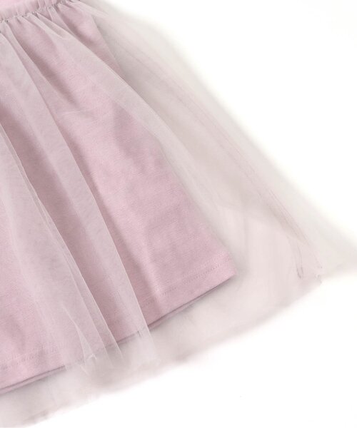 BREEZE（ブリーズ）の「チュールワンピース（ワンピース・キッズ・チャコール/イエロー/ミント/ラベンダー・140/80/120/130/90/100/110）」の14枚目の写真