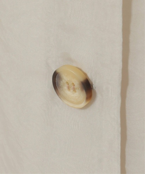 notch.（ノッチ）の「ソフトオーガンジーテーラージャケット（テーラードジャケット・レディース・グレー/ブラウン系その他/ブラウン/ブラック・M）」の13枚目の写真