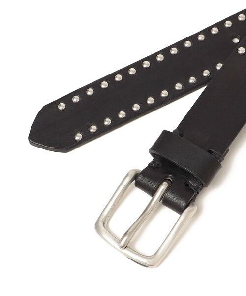 Halcyon Belt Company（ハルシオン ベルト カンパニー）の「HALCYON BELT COMPANY:スタッズベルト◆（ベルト・レディース・ブラック・MEDIUM/SMALL）」の3枚目の写真