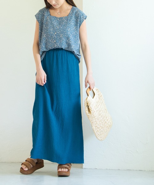 Crisp（クリスプ）の「ウッドハンドルスクエアバッグ（ハンドバッグ・レディース・ベージュ/ナチュラル・FREE）」の3枚目の写真