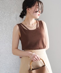 earth music&ecology | レイヤリングタンクトップ(タンクトップ)