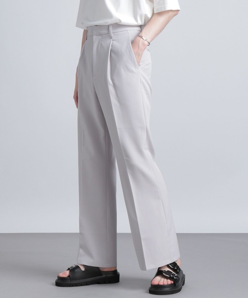HARE（ハレ）の「トロミストレートフレアトラウザー(HARE)（その他パンツ・メンズ・ブラック/ベージュ/グレー・SMALL/MEDIUM）」の15枚目の写真