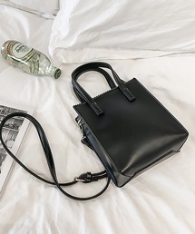 MAISON BREEZE | 【MAISON BREEZE】ショルダー付きミニスクエアトート　SCCH133(トートバッグ)