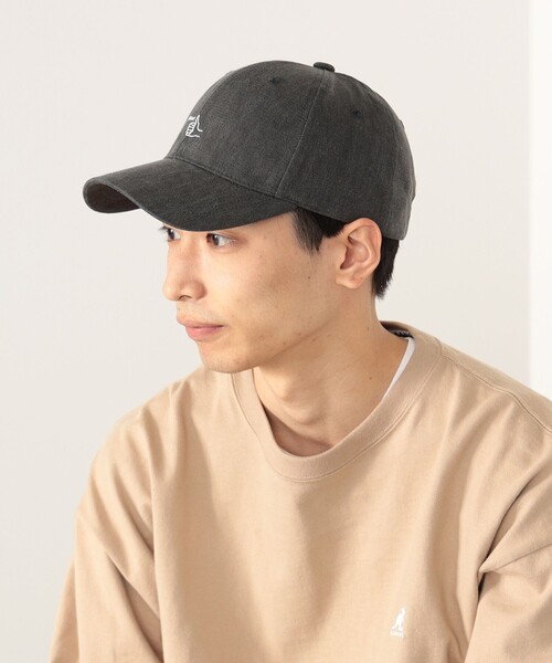 BEAMS HEART（ビームスハート）の「ハンドサイン 刺繍 キャップ【ユニセックス】（キャップ・メンズ・ベージュ/ネイビー/ブラック/インディゴブルー・ONE SIZE）」の8枚目の写真