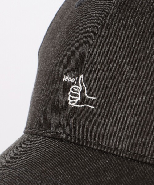 BEAMS HEART（ビームスハート）の「ハンドサイン 刺繍 キャップ【ユニセックス】（キャップ・メンズ・ベージュ/ネイビー/ブラック/インディゴブルー・ONE SIZE）」の21枚目の写真