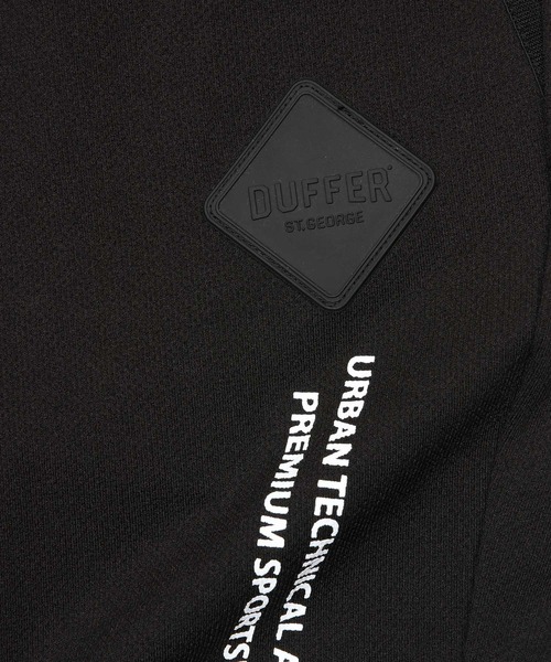 The DUFFER of ST.GEORGE(ザダファーオブセントジョージ)の「〔BLACK LABEL〕"A-PACK" MESH PIQUE PANTS:セットアップ メッシュカノコ スキニーパンツ(その他パンツ・メンズ・ブラック・SMALL/MEDIUM/LARGE/X-LARGE)」の3枚目の写真