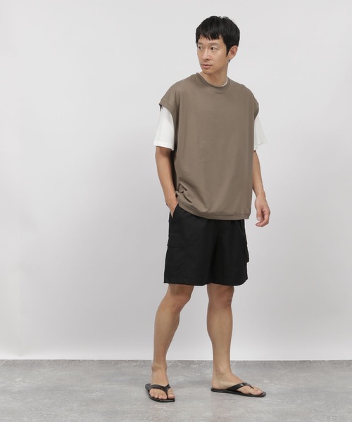 LAKOLE（ラコレ）の「カラーツイルカーゴショーツ / 345691（カーゴパンツ・メンズ・ブラック/オレンジ/アイボリー/グリーン・MEDIUM/LARGE）」の14枚目の写真