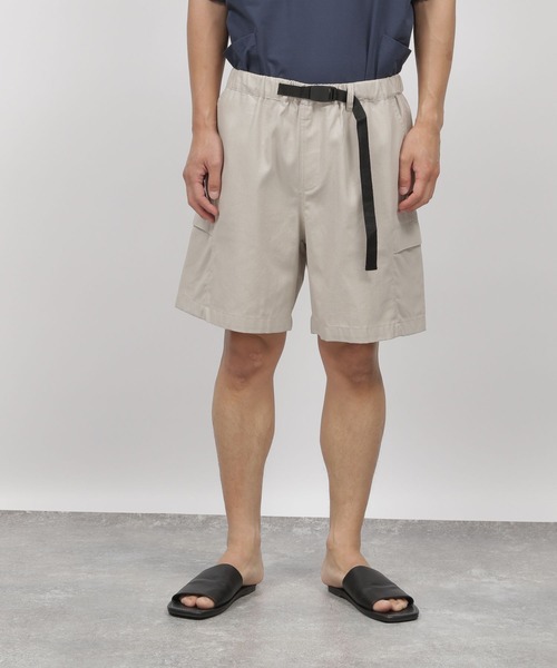 LAKOLE（ラコレ）の「カラーツイルカーゴショーツ / 345691（カーゴパンツ・メンズ・ブラック/オレンジ/アイボリー/グリーン・MEDIUM/LARGE）」の9枚目の写真