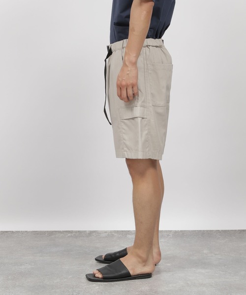 LAKOLE（ラコレ）の「カラーツイルカーゴショーツ / 345691（カーゴパンツ・メンズ・ブラック/オレンジ/アイボリー/グリーン・MEDIUM/LARGE）」の18枚目の写真