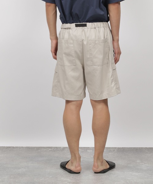 LAKOLE（ラコレ）の「カラーツイルカーゴショーツ / 345691（カーゴパンツ・メンズ・ブラック/オレンジ/アイボリー/グリーン・MEDIUM/LARGE）」の6枚目の写真