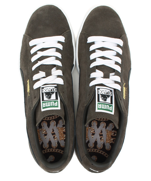 PUMA（プーマ）の「XLARGE PUMA SUEDE（スニーカー・メンズ・ブラウン・24.5cm/23.5cm/26.0cm/25.0cm/23.0cm/25.5cm/28.5cm/27.5cm/28.0cm/29.0cm/27.0cm/24.0cm/26.5cm）」の5枚目の写真