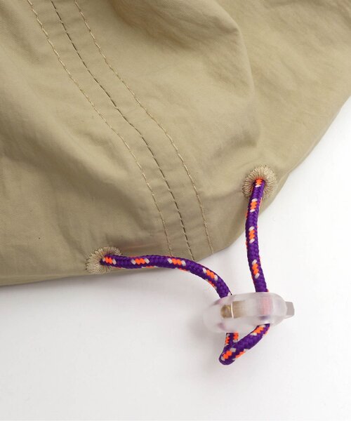 Ampersand（アンパサンド）の「ドロストキャップ（キャップ・キッズ・ベージュ/ネイビー/ライム・50/54/58）」の4枚目の写真