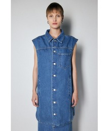MOUSSY | OVERSIZED DENIM ベスト(ベスト)