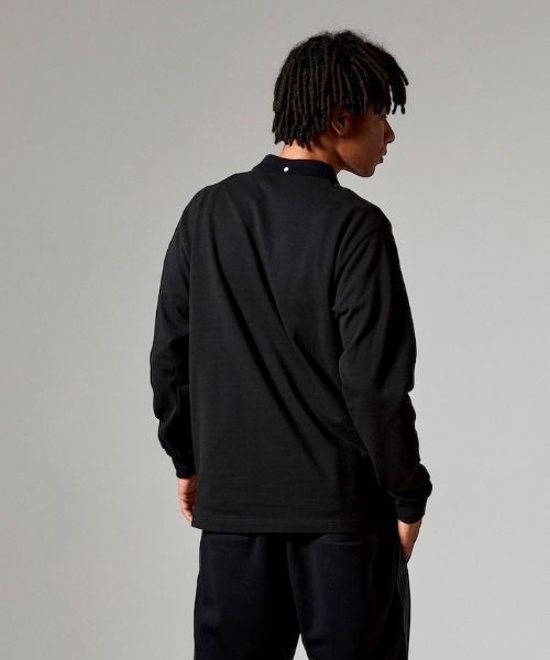 penguin BY MUNSINGWEAR(ペンギン バイ マンシングウェア)の「アクションフリーガセット長袖ポロシャツ メンズ ウェア シャツ ポロシャツ ポロ ライフスタイル カジュアル スポーツウェア マンシング(ポロシャツ・メンズ・ホワイト/ネイビー/ブラック・SMALL/LARGE/X-LARGE/MEDIUM)」の5枚目の写真