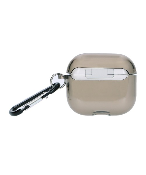 X-girl（エックスガール）の「OVAL LOGO 3rd GENERATION Airpods CASE（スマホグッズ・レディース・クリア/ブラック・ONE SIZE）」の5枚目の写真