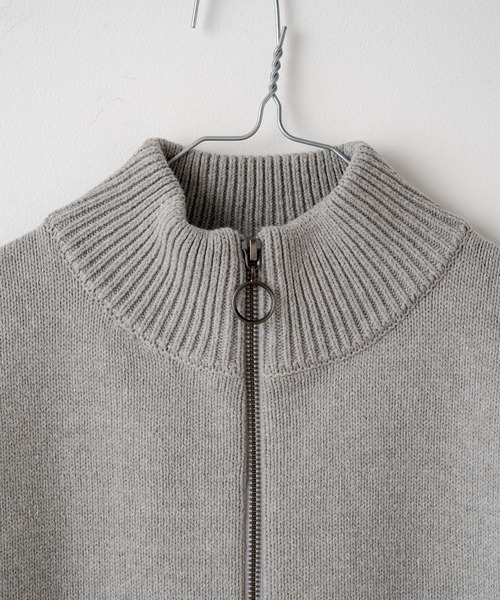 WHIMSIC(ウィムジック)の「【WHIMSIC】ドライビングニットベスト(ベスト・レディース・ブラック/オリーブ/グレー・FREE)」の6枚目の写真