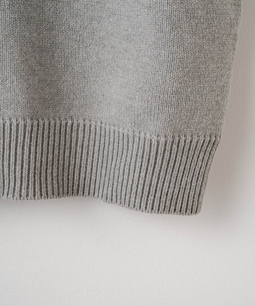 WHIMSIC(ウィムジック)の「【WHIMSIC】ドライビングニットベスト(ベスト・レディース・ブラック/オリーブ/グレー・FREE)」の8枚目の写真