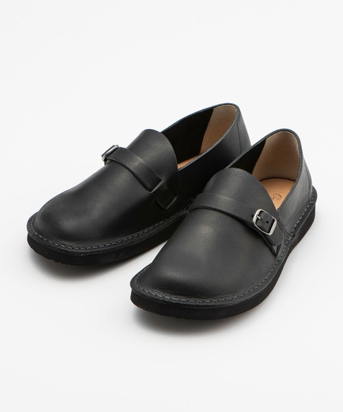 Organic handloom / 'BENGAL' レザースリッポン ドレスシューズ