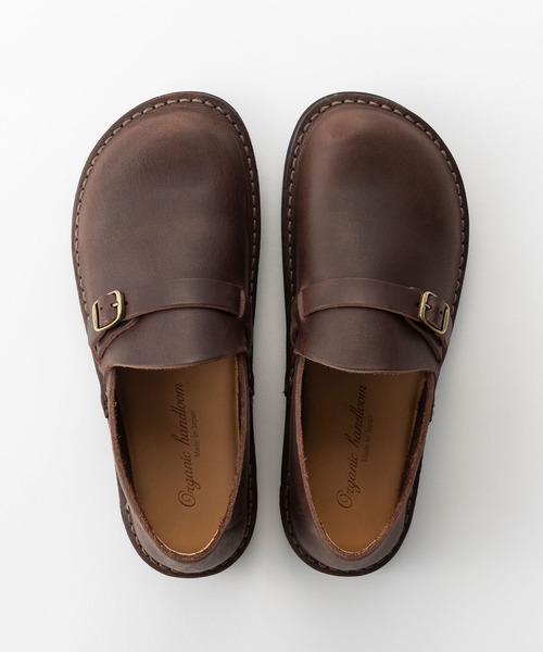 Organic handloom / 'BENGAL' レザースリッポン ドレスシューズ