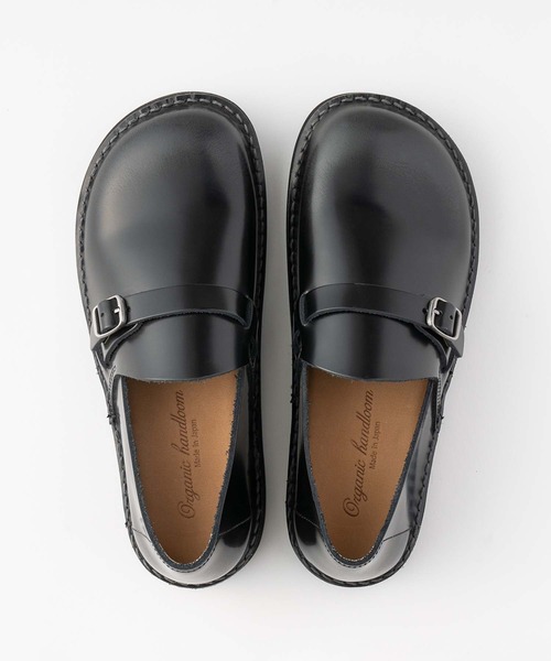 Organic handloom(オーガニックハンドルーム)の「Organic handloom / "BENGAL" レザースリッポン ドレスシューズ(スリッポン・メンズ・ブラック/ブラウン/ダークブラウン/ダークブラウン系/ブラック系・24cm/25cm/23cm/26cm/27cm)」の11枚目の写真