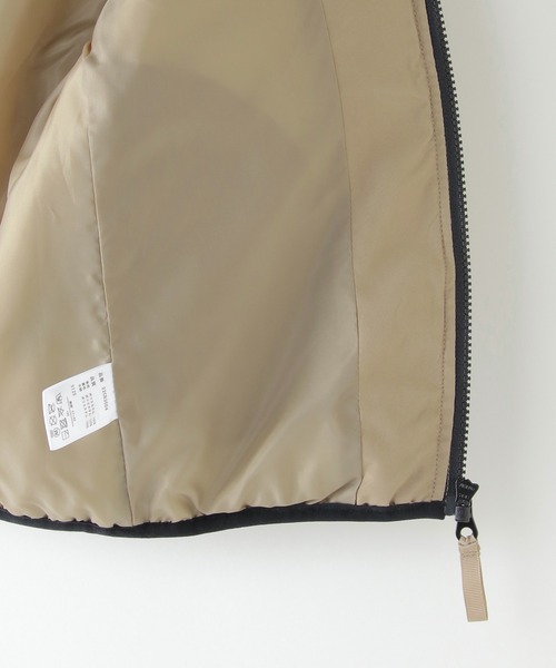 ikka(イッカ)の「フード着脱中綿切り替えジャケット(110~160cm)(ダウンジャケット/コート・キッズ・ダークグリーン/ベージュ・110/120/130/140/150/160)」の18枚目の写真