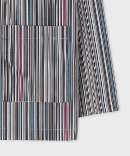 Paul Smith(ポールスミス)の「シグネチャーストライプ パジャマセット / 843373 8105(ルームウェア/パジャマ・メンズ・チャコールグレー/マルチ・MEDIUM/LARGE)」の13枚目の写真