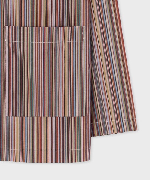 Paul Smith(ポールスミス)の「シグネチャーストライプ パジャマセット / 843373 8105(ルームウェア/パジャマ・メンズ・チャコールグレー/マルチ・MEDIUM/LARGE)」の3枚目の写真