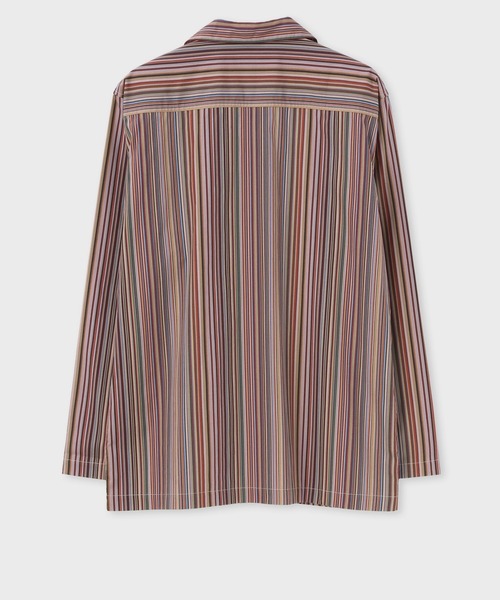 Paul Smith(ポールスミス)の「シグネチャーストライプ パジャマセット / 843373 8105(ルームウェア/パジャマ・メンズ・チャコールグレー/マルチ・MEDIUM/LARGE)」の5枚目の写真