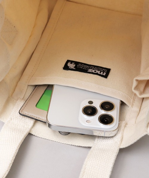 moz(モズ)の「キャンバス ミニショルダートートバッグ(トートバッグ・レディース・ホワイト/ブラック/グレー・FREE)」の17枚目の写真
