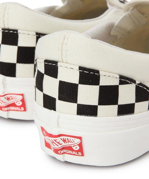 VANS（バンズ）の「VANS（バンズ） CVS SLIP ON チェッカー（スニーカー・レディース・ホワイト・5/6/5h/6h）」の7枚目の写真