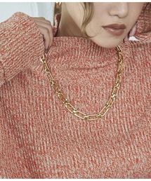 スクエアーチェーンネックレス