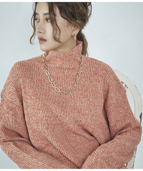 Settimissimo(セッティミッシモ)の「スクエアーチェーンネックレス(ネックレス・レディース・シルバー/ゴールド・FREE)」の4枚目の写真