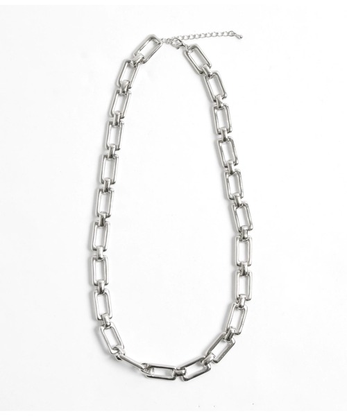 Settimissimo(セッティミッシモ)の「スクエアーチェーンネックレス(ネックレス・レディース・シルバー/ゴールド・FREE)」の9枚目の写真