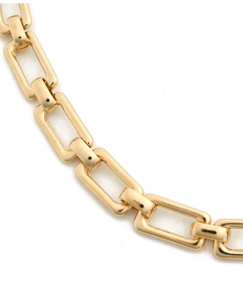 Settimissimo(セッティミッシモ)の「スクエアーチェーンネックレス(ネックレス・レディース・シルバー/ゴールド・FREE)」の8枚目の写真