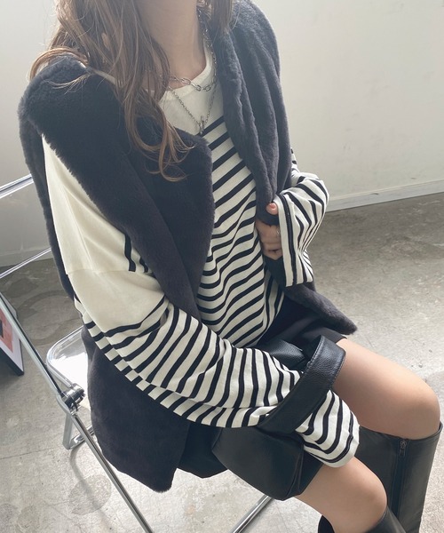 ■極美品■UNDERCOVER 15AW モッズコート キルティング ファー付 ✨極美品✨UNDERCOVER 15AW モッズコート キルティング ファー付