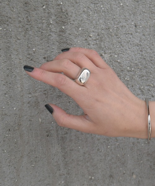 Marient（マリエント）の「Volume Ring #925（リング・レディース・シルバー/ゴールド・FREE）」の2枚目の写真