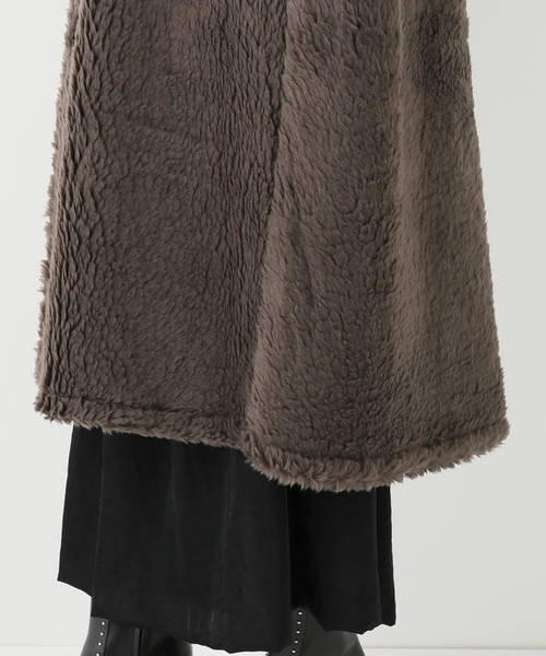 Noble（ノーブル）の「【MEGMIURA】Far Collarless LONGPコート 