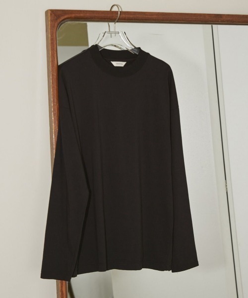 TODAYFUL（トゥデイフル）の「TODAYFUL Cottonsilk Useful Long T-shirts 12220612（Tシャツ/カットソー・レディース・ホワイト/ブラック・FREE）」の4枚目の写真