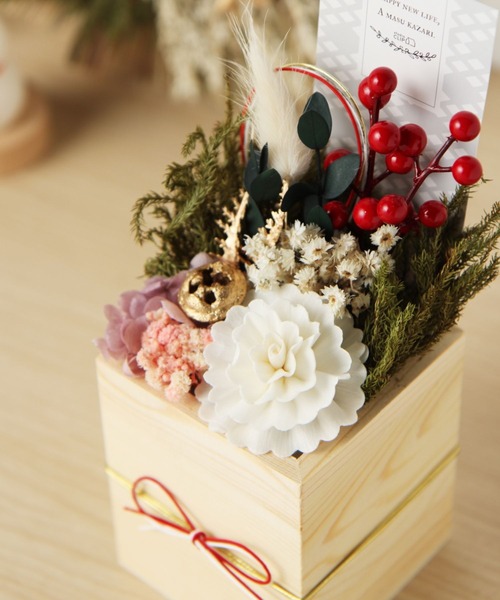 studio CLIP(スタディオクリップ)の「ソラフラワー枡飾り【ハレの日】(その他雑貨・レディース・ピンク/ホワイト・FREE)」の3枚目の写真