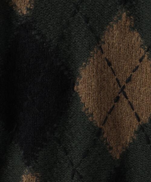SOVEREIGN(ソブリン)の「<SOVEREIGN> アーガイル クルーネック ニット(ニット/セーター・メンズ・オリーブ・M/S/L)」の7枚目の写真