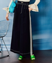 MAISON SPECIAL | コットンキャンバスサイドラインパンツ【MAISON SPECIAL/メゾンスペシャル】(チノパンツ)